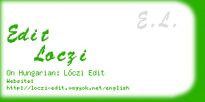 edit loczi business card